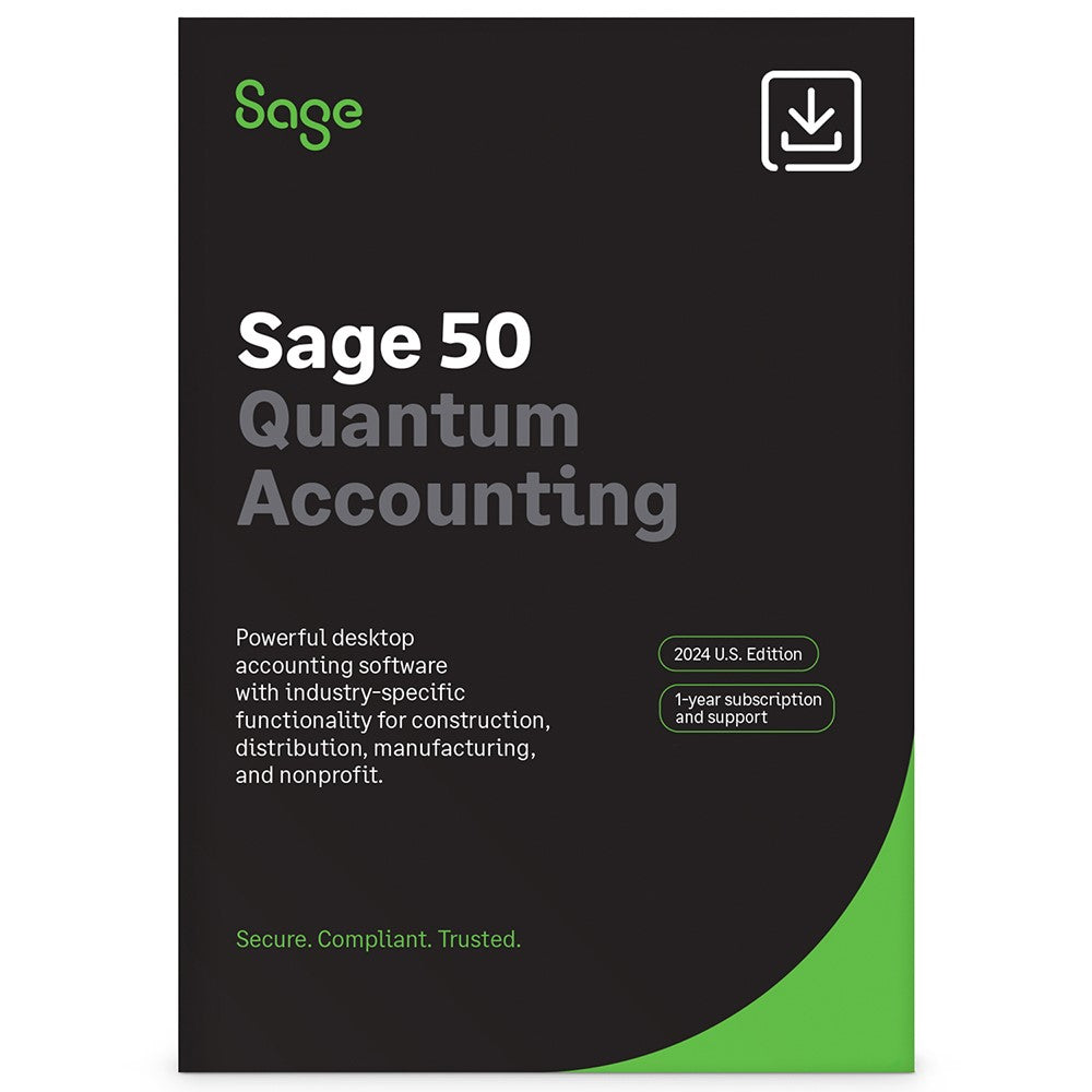 Sage 50 Quantum (1 Year Subscription)